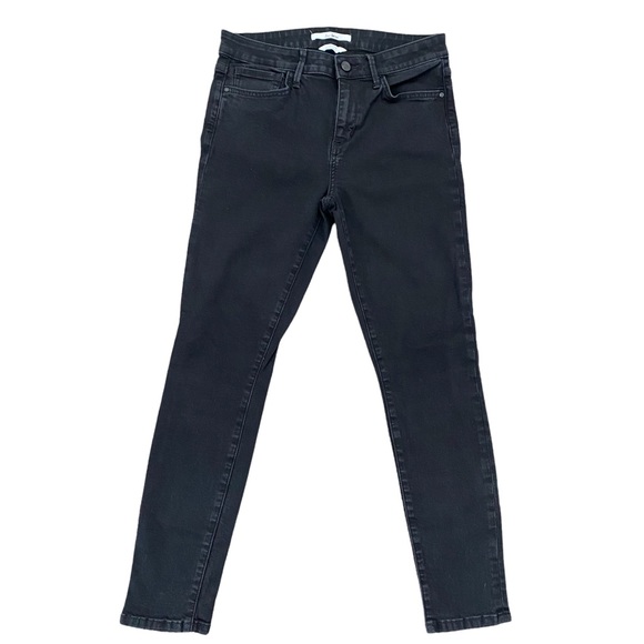 Sam Edelman “The Kitten” Skinny Ankle Mid Rise Black Jeans 28 - Picture 4 of 13